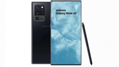 Galaxy Note 20 concept render