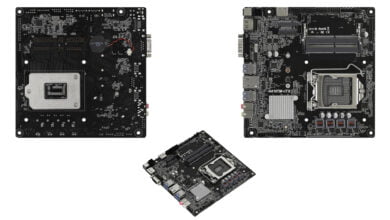 صورة تكشف شركة ASRock عن لوحتان أُم صغيرة الحجم B460TM-ITX و H410TM-ITX