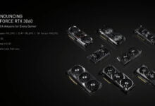 NVIDIA تعتزم إطلاق بطاقة GeForce RTX 3060 Ampere في 25 فبراير