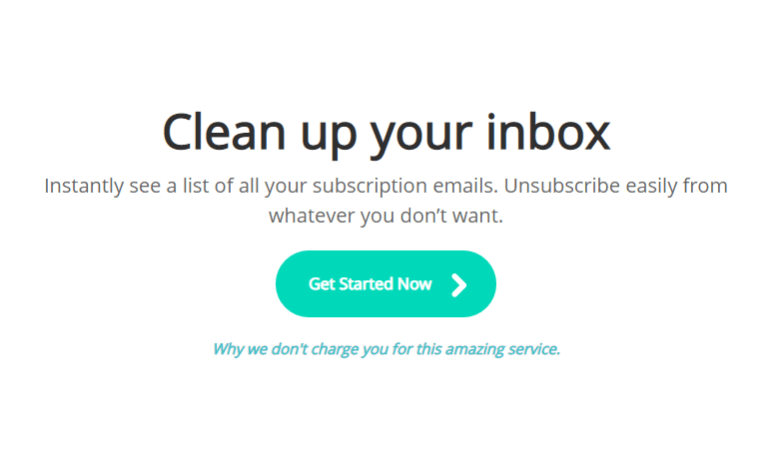 Clean up your inbox