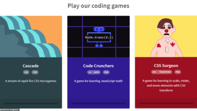 صورة موقع لتعلم البرمجة عن طريق اللعب
