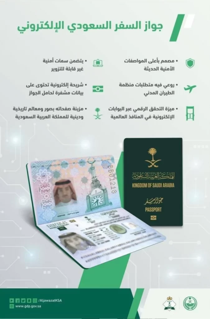 كل ما تود معرفته عن الجواز الإلكتروني السعودي .. مزايا وسلبيات وكيفية استخراجه