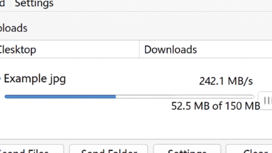استخدام LAN Share لنقل الملفات بين الحواسيب بدون إنترنت أو فلاشة USB